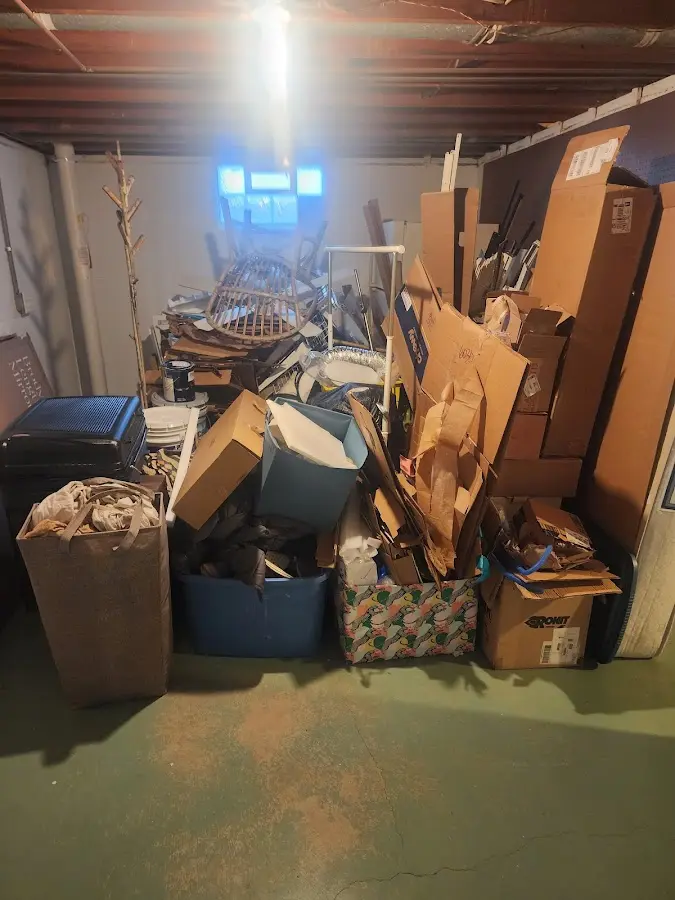 Roll-off dumpster container at job site for Construction Dumpster Rental in Kalaheo